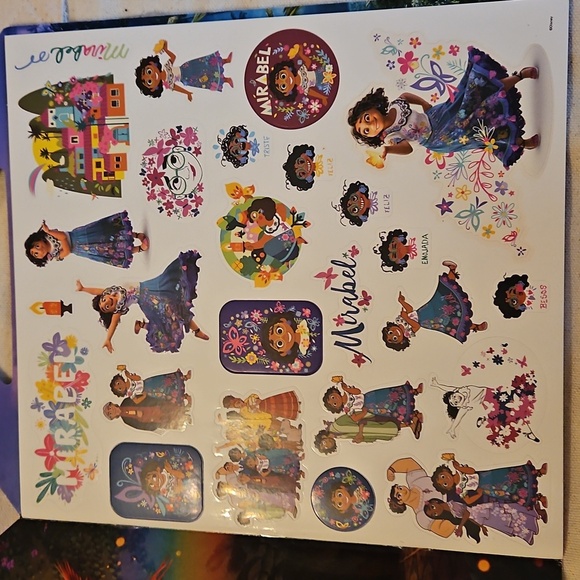Disney Encanto Grab and Go Activity Set, Stickers, Games, NWOT - Picture 3 of 7